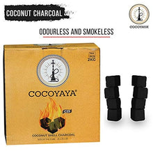 Load image into Gallery viewer, COCOYAYA Coconut Charcoal for Hookah - 2 kg (144 Cubes)