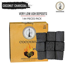 Load image into Gallery viewer, COCOYAYA Coconut Charcoal for Hookah - 2 kg (144 Cubes)