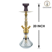 Load image into Gallery viewer, Prince Series Pedro Hookah 20 Inch Golden(with bag)