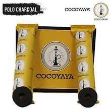 Load image into Gallery viewer, COCOYAYA Polo Quick Light Charcoal for Hookah - 10 Rolls (100 Disks)