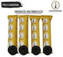 Load image into Gallery viewer, COCOYAYA Polo Quick Light Charcoal for Hookah - 4 Rolls (40 Disks)