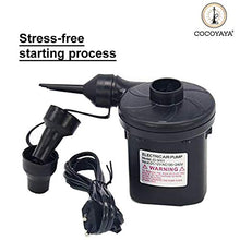 Load image into Gallery viewer, COCOYAYA Mini Starter Electric Air Pump Bong Glass Full Burn Charcoal Compatible with Hookah Accessories Black