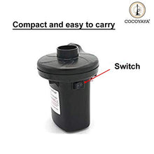 Load image into Gallery viewer, COCOYAYA Mini Starter Electric Air Pump Bong Glass Full Burn Charcoal Compatible with Hookah Accessories Black