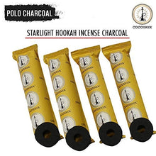 Load image into Gallery viewer, COCOYAYA Polo Quick Light Charcoal for Hookah - 4 Rolls (40 Disks)