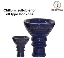 Load image into Gallery viewer, COCOYAYA Ceramic Chillum For All Hookah ( Colour May Vary )