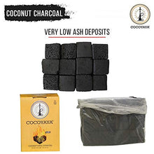 Load image into Gallery viewer, COCOYAYA Coconut Charcoal for Hookah - 500 Gm (36 Cubes)