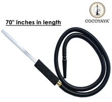 Load image into Gallery viewer, COCOYAYA Disposable Hookah Pipe Long for All Hookah (70 Inches) Pack of 4 Color May Vary