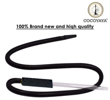 Load image into Gallery viewer, COCOYAYA Metal Long Fiber Hookah Pipe For All Hookah (70 Inches) Color May Vary ( Pack of 2 )