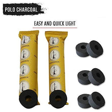 Load image into Gallery viewer, COCOYAYA Polo Quick Light Charcoal for Hookah - 2 Rolls (20 Disks)