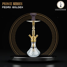 Load image into Gallery viewer, Prince Series Pedro Hookah 20 Inch Golden(with bag)