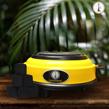 Load image into Gallery viewer, COCOYAYA Electric  Big Charcoal  Heater 1000 Watt Heater Stove Coal Burner Hookah Yellow (For Home use)