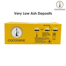Load image into Gallery viewer, COCOYAYA Coco Smoker Flat Coconut Charcoal for All Hookah (250 Gm, 30 Cubes)