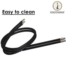 Load image into Gallery viewer, COCOYAYA Carbon Silicon Hookah Pipe Long 74 Inch For All Hookah
