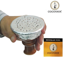 Load image into Gallery viewer, COCOYAYA Aluminium Foil Paper Precut for All Hookah (Pack of 3)