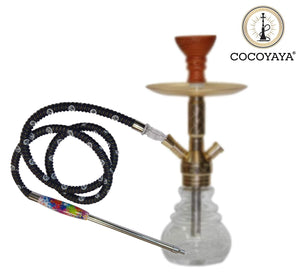 COCOYAYA Steel Synthetic Hookah Pipe Long for All Hookah (66 Inches) Color May Vary