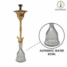 Load image into Gallery viewer, COCOYAYA Gamaliya Series Hani Hookah 34 Inch Golden(with bag)