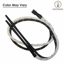 Load image into Gallery viewer, COCOYAYA Metal Long Fiber Hookah Pipe For All Hookah (70 Inches) Color May Vary
