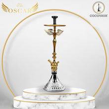 Load image into Gallery viewer, Oscar Grande Hookah Golden(with bag)