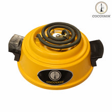 Load image into Gallery viewer, COCOYAYA Electric  Small Charcoal  Heater 500 Watt Heater Stove Coal Burner Hookah Yellow (For Home use)