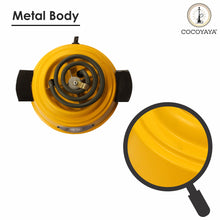Load image into Gallery viewer, COCOYAYA Electric  Small Charcoal  Heater 500 Watt Heater Stove Coal Burner Hookah Yellow (For Home use)
