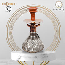 Load image into Gallery viewer, X Series X8 Hookah 12 Inch Rose Golden