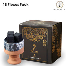 Load image into Gallery viewer, Zozo Coconut Charcoal For Hookah 250 GR (18 Cubes)