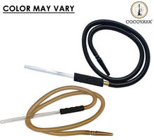 Load image into Gallery viewer, COCOYAYA Metal Long Fiber Hookah Pipe For All Hookah (70 Inches) Color May Vary ( Pack of 2 )