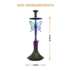 COCOYAY Angel Series Betty Hookah Rainbow (Grey Base)