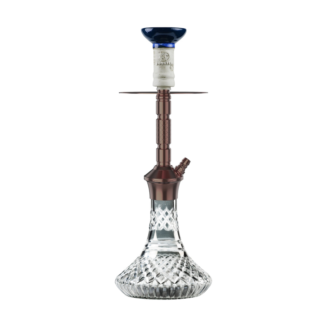 COCOYAYA Conquer Series Gene Hookah Coffee ( Cut Glass Base )