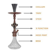 Load image into Gallery viewer, COCOYAYA Bohemian Series Macaca Shisha Hookah Coffee (Transparent Base)
