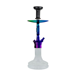 COCOYAYA Prince Series Milan Hookah Ranibow ( Transparent Base )