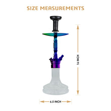 Load image into Gallery viewer, COCOYAYA Prince Series Milan Hookah Ranibow ( Transparent Base )
