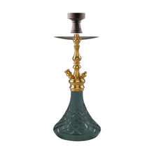 Load image into Gallery viewer, COCOYAYA Prince Series Simba Hookah Golden ( Base Dark Grey )
