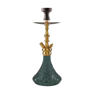 COCOYAYA Prince Series Simba Hookah Golden ( Base Dark Grey )