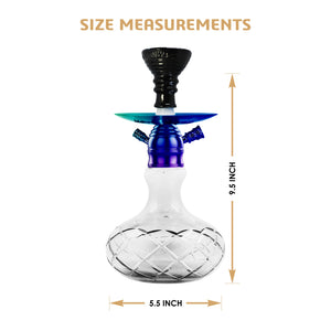 COCOYAYA X Series Hookah X17 Rainbow (BaseTransparent)