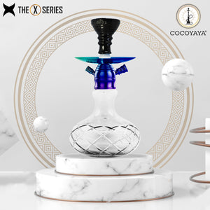 COCOYAYA X Series Hookah X17 Rainbow (BaseTransparent)