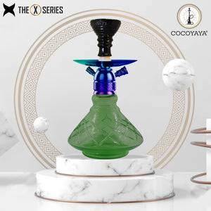 COCOYAYA X Series Hookah X8 Rainbow ( Base Green )