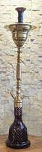 Load image into Gallery viewer, COCOYAYA Gamaliya Series Hookah Golden ( Purple Base)(with bag)
