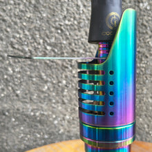 Load image into Gallery viewer, COCOYAYA Mini Ferro Series Hookah Rainbow (Light Green Base) with Bag
