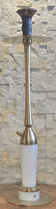 COCOYAYA Coco Slims Series Sterling Marble LED Light Hookah White Golden(with bag)