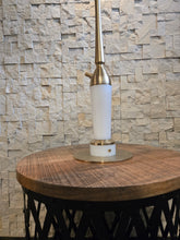 Load image into Gallery viewer, COCOYAYA Coco Slims Series Sterling Marble LED Light Hookah White Golden(with bag)
