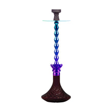 Load image into Gallery viewer, COCOYAYA King Series Fabio Hookah Rainbow (Purple Base)
