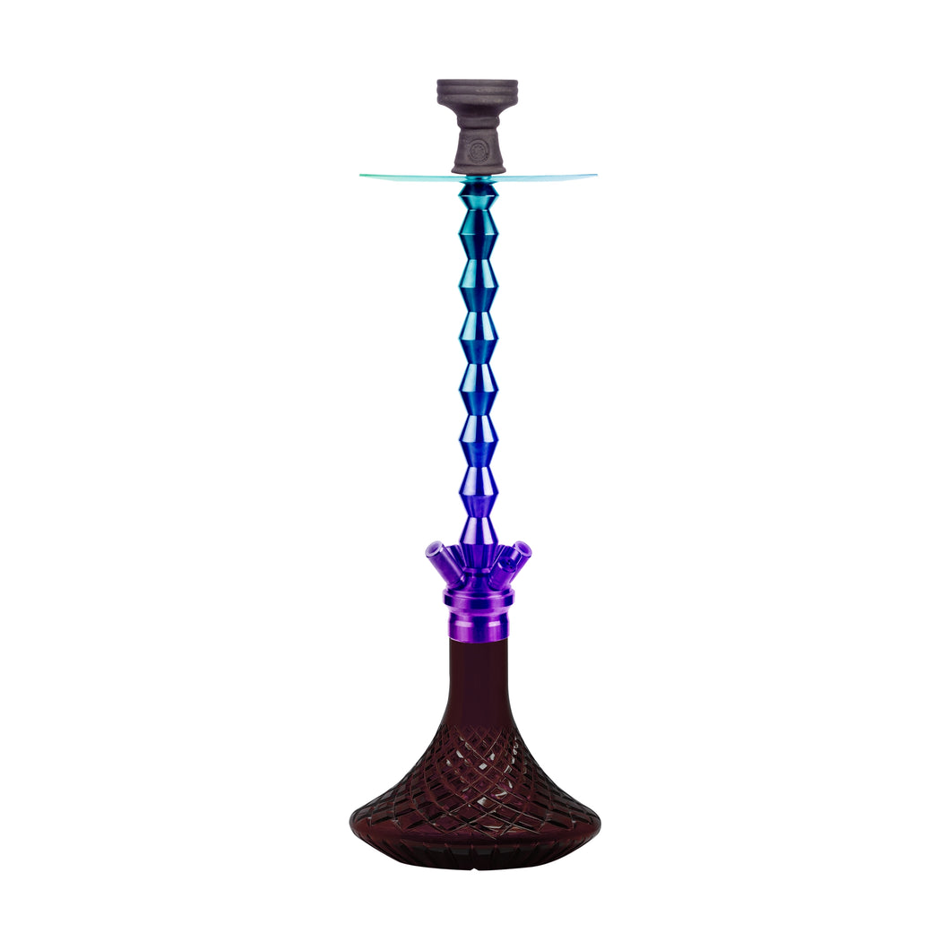 COCOYAYA King Series Fabio Hookah Rainbow (Purple Base)