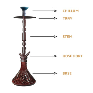 COCOYAYA King Series Hector Hookah Coffee ( Purple Base)