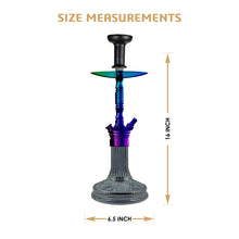 Load image into Gallery viewer, COCOYAYA Prince Series Milan Hookah Ranibow ( Black Base )
