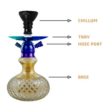 Load image into Gallery viewer, COCOYAYA X Series Hookah X17 Rainbow (Base Orange)
