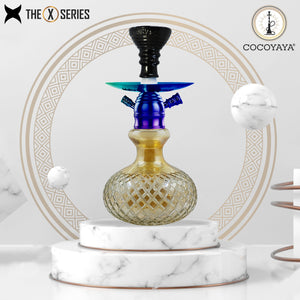 COCOYAYA X Series Hookah X17 Rainbow (Base Orange)