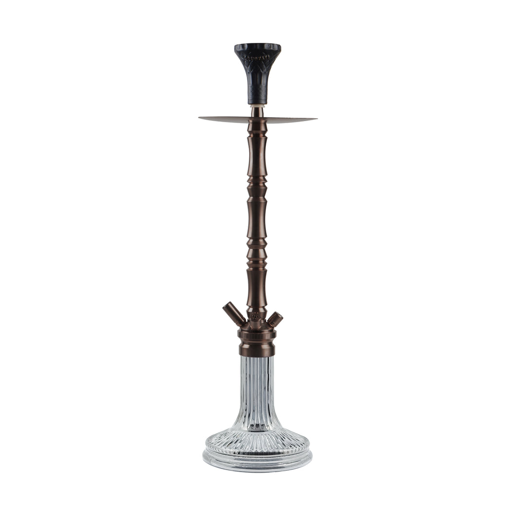 COCOYAYA King Series Genghis Hookah Rose Golden (Star Prime Base Transparent)