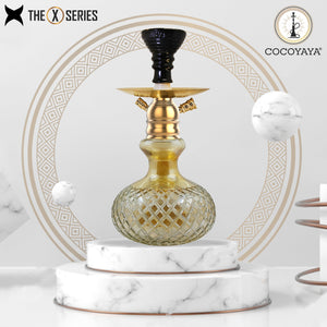 COCOYAYA X Series Hookah X17 Golden (Base Orange)