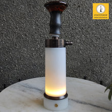 Load image into Gallery viewer, COCOYAYA Car-O-Bar LED Hookah with Bag - Coffee Stem ( White Base )
